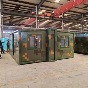 20-Foot Expandable Container with Two Bedrooms & Bathroom | Modular Living