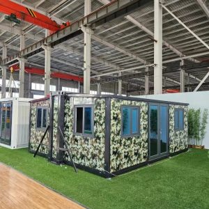 20-Foot Expandable Container: Two Bedrooms & Bathroom | Modular Living