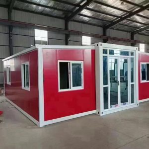 20-Foot Expandable Container: Modular Living with 2 Bedrooms & Bathroom