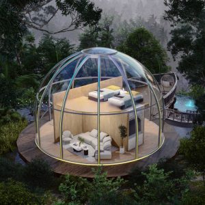 Eco-Friendly Winter Resort Dome Tents: Luxury Meets Nature