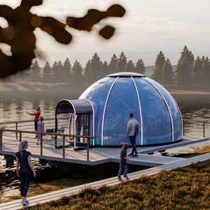 Eco-Luxury Winter Resort Dome Tents: Blend with Nature, Elevate Your Stay